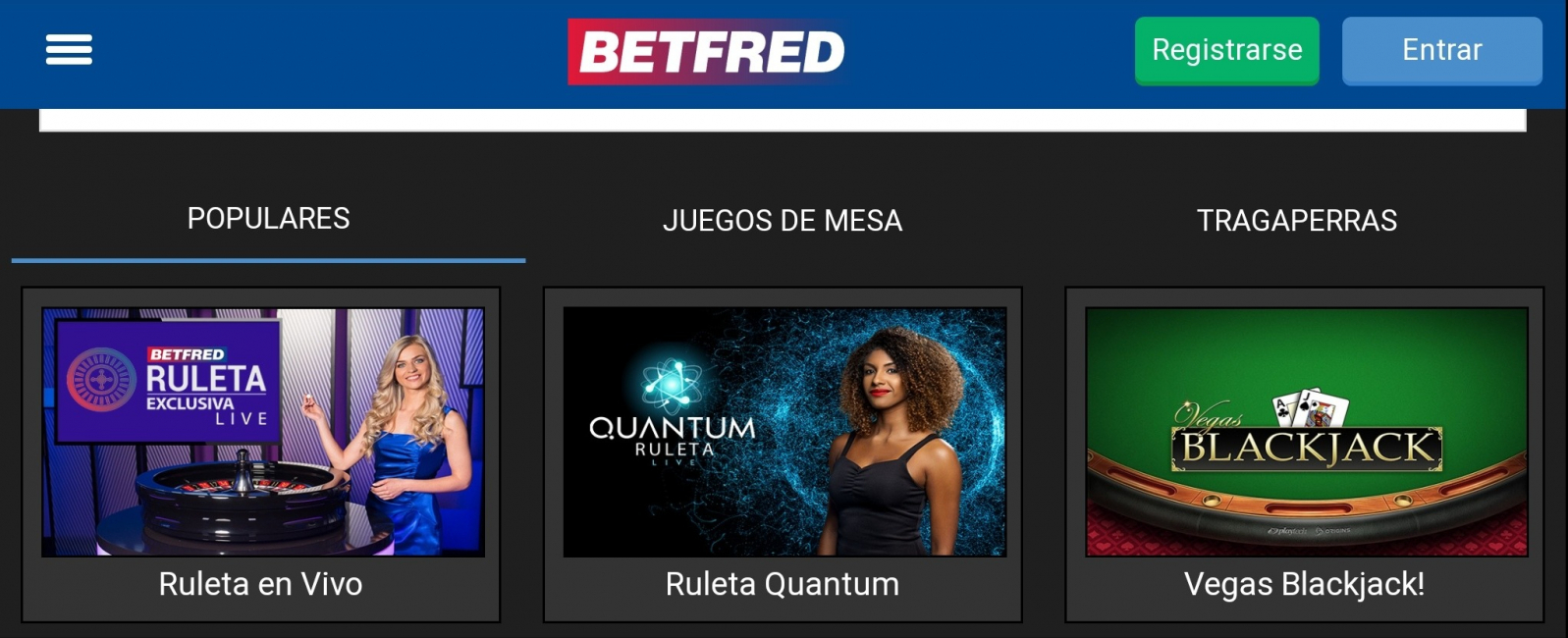 Reseña Betfred Online Casino